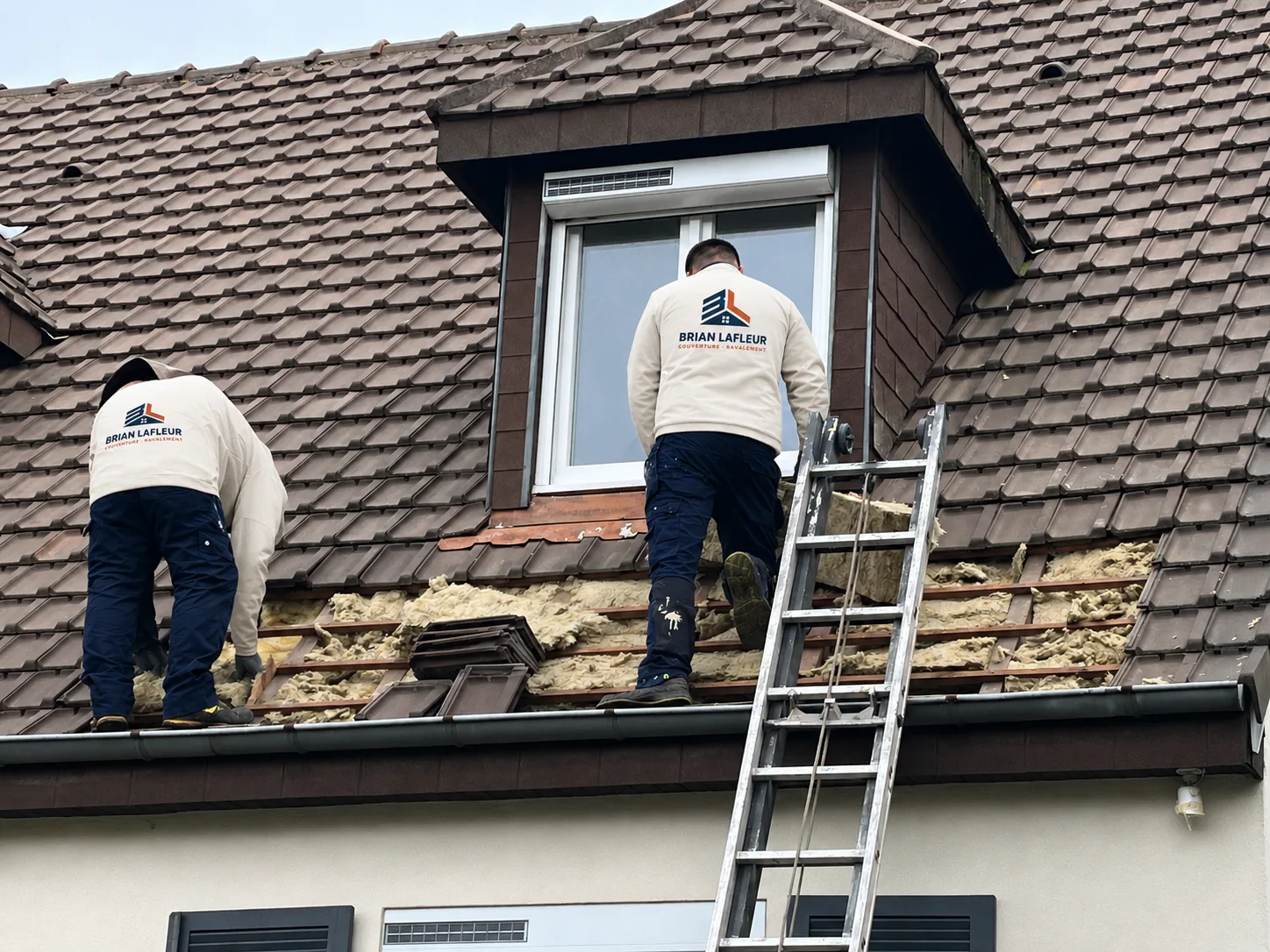 Réfection de toiture en tuiles à Brétigny-sur-Orge par les couvreurs Brian Lafleur